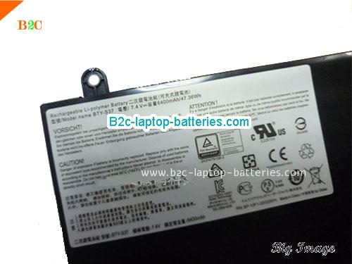  image 2 for Genuine BTY-S37 Battery for MSI GS30 Series Laptop, Li-ion Rechargeable Battery Packs