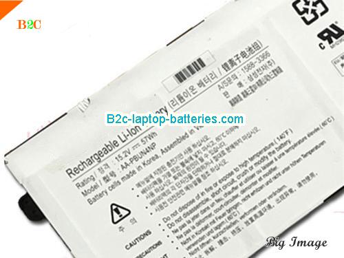  image 2 for AA-PBUN4NP Battery, $86.35, SAMSUNG AA-PBUN4NP batteries Li-ion 15.2V 3750mAh, 57Wh  White