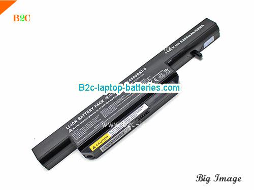  image 2 for 6-87-C480S-4P42 Battery, $45.97, CLEVO 6-87-C480S-4P42 batteries Li-ion 11.1V 5200mAh, 58Wh  Black