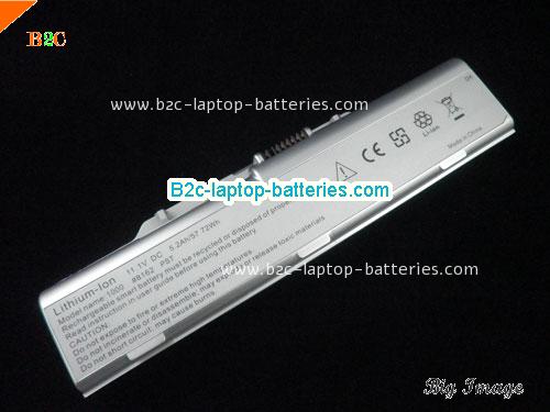  image 2 for 1500 Series #8028 Battery, $Coming soon!, AVERATEC 1500 Series #8028 batteries Li-ion 11.1V 4400mAh Silver