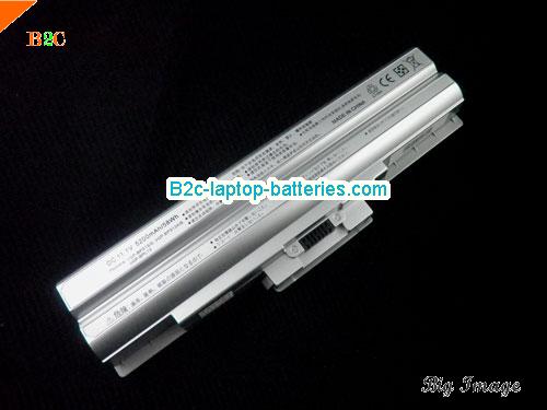  image 2 for VGP-BPL21 Battery, $36.15, SONY VGP-BPL21 batteries Li-ion 11.1V 5200mAh Silver