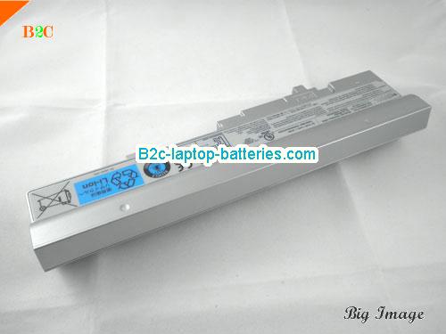  image 2 for Toshiba PA3785U-1BRS, PA3784U-1BRS, Mini Notebook NB305-N4xx Series Battery Silver, Li-ion Rechargeable Battery Packs