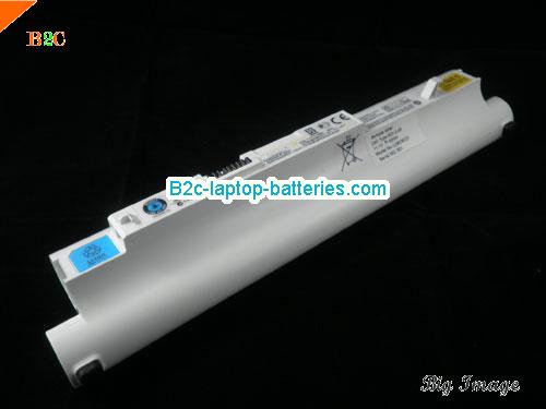  image 2 for Lenovo IdeaPad S10-2 Series, L09C6YU11, L09C3B12 Laptop Battery 48WH White, Li-ion Rechargeable Battery Packs
