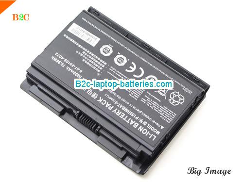  image 2 for Genuine / Original  laptop battery for ORIGIN EON17-S EON15s  Black, 5200mAh, 76.96Wh  14.8V