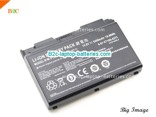  image 2 for P170 SM Battery, Laptop Batteries For CLEVO P170 SM Laptop