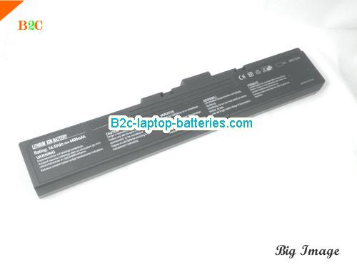 image 2 for MS-10xx Battery, $Coming soon!, MSI MS-10xx batteries Li-ion 14.4V 4400mAh 1 side Sliver and 1 side black