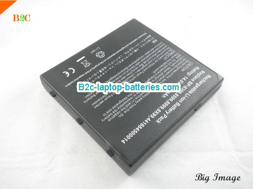  image 2 for 441684400001 Battery, $Coming soon!, MITAC 441684400001 batteries Li-ion 14.8V 4400mAh Black