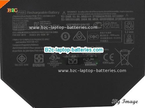  image 2 for Genuine HP PU08 Battery for Z VR Backpack G1 Workstation, Li-ion Rechargeable Battery Packs