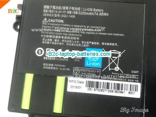  image 2 for 911GT-Y1 Battery, Laptop Batteries For THUNDEROBOT 911GT-Y1 Laptop