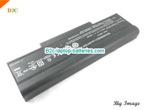  image 2 for 6-87-M66NS-4C3 Battery, $Coming soon!, CLEVO 6-87-M66NS-4C3 batteries Li-ion 11.1V 7200mAh Black