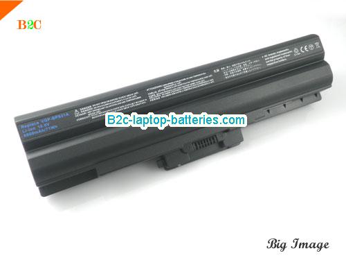  image 2 for VGP-BPS13S Battery, $Coming soon!, SONY VGP-BPS13S batteries Li-ion 10.8V 6600mAh Black