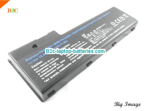  image 2 for Toshiba PA3480U-1BRS, PA3480U-1BAS, PA3479U-1BRS, Satellite P100 Satellite P105 Series Replacement Laptop Battery 9-Cell, Li-ion Rechargeable Battery Packs