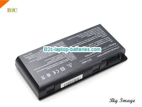 Genuine / laptop battery for MEDION Erazer X6811 MD97623 Erazer X6811 MD97654 Black, 7800mAh, 87Wh 11.1V