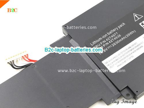  image 2 for Brand New Lenovo ThinkPad X1 Laptop Battery 42T4936 42T4977 14.8V 39Wh, Li-ion Rechargeable Battery Packs