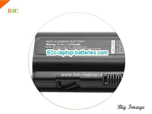  image 2 for 516915-001 Battery, $33.17, HP 516915-001 batteries Li-ion 10.8V 4400mAh Black