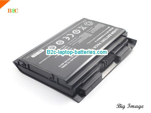  image 2 for Replacement  laptop battery for KUNSHAN P150E  Black, 5200mAh 14.8V