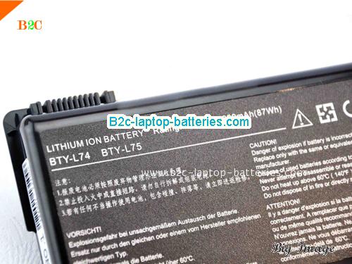  image 2 for CX700-027US Battery, Laptop Batteries For MSI CX700-027US Laptop