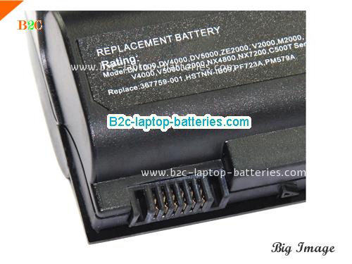  image 3 for PB995A Battery, $49.96, HP PB995A batteries Li-ion 10.8V 7800mAh Black