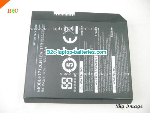  image 3 for Genuine / Original  laptop battery for Dell Alienware M17x MOBL-F1712CACCESBATT  Black, 6600mAh 14.8V