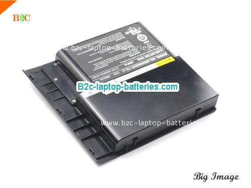  image 3 for Genuine / Original  laptop battery for SAGER NP5950 NP5960  Black, 6600mAh 14.8V