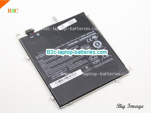  image 3 for PA5053U-1BRS Battery, $45.35, TOSHIBA PA5053U-1BRS batteries Li-ion 3.7V 6600mAh, 25Wh  Black