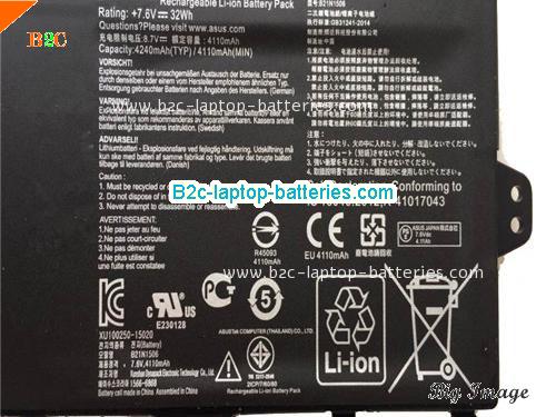  image 3 for VivoBook E502NA-DM002T Battery, Laptop Batteries For ASUS VivoBook E502NA-DM002T Laptop