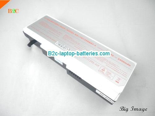  image 3 for Genuine CLEVO TN120RBAT-4, 6-87-T12RS-4DF1 Laptop Battery 2400mah, Li-ion Rechargeable Battery Packs