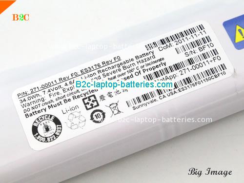  image 3 for PN 271-00011 Rev F0 Battery, $42.97, IBM PN 271-00011 Rev F0 batteries Li-ion 7.4V 34Wh, 4.6Ah White