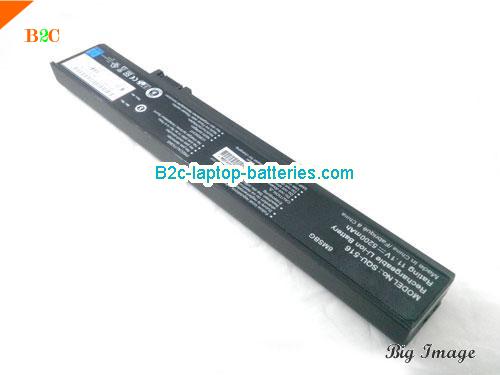  image 3 for SQU-412 Battery, $Coming soon!, GATEWAY SQU-412 batteries Li-ion 11.1V 5200mAh Black