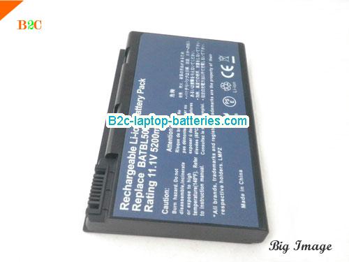  image 3 for 306035LCBK Battery, $37.95, ACER 306035LCBK batteries Li-ion 11.1V 5200mAh Black