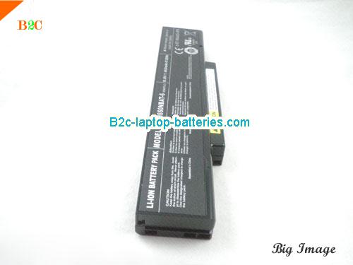  image 3 for M660BAT-6 Battery, $64.15, CLEVO M660BAT-6 batteries Li-ion 10.8V 4400mAh, 47.52Wh  Black
