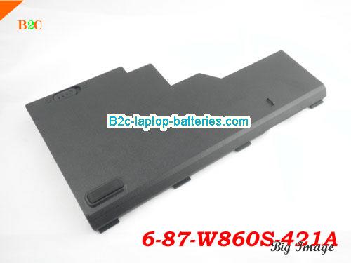  image 3 for W860BAT-3 Battery, $Coming soon!, CLEVO W860BAT-3 batteries Li-ion 11.1V 3800mAh Black