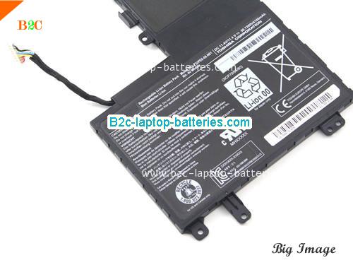  image 3 for P31PE6-06-N01 Battery, $48.97, TOSHIBA P31PE6-06-N01 batteries Li-ion 11.4V 4160mAh, 50.73Wh  Black