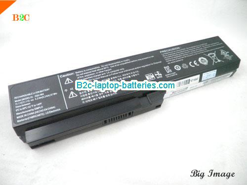  image 3 for SQU-807 Battery, $Coming soon!, LG SQU-807 batteries Li-ion 11.1V 5200mAh, 57Wh  Black