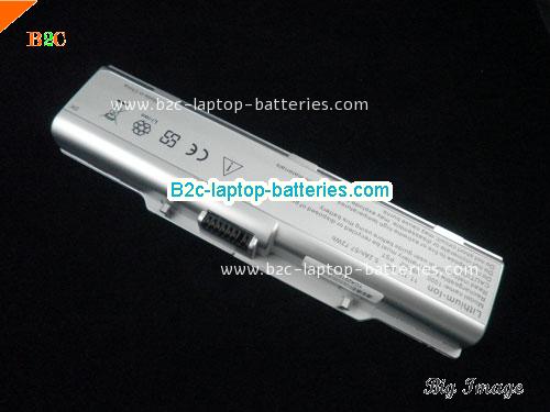  image 3 for Replacement  laptop battery for TWINHEAD 10D Series  Silver, 4400mAh 11.1V