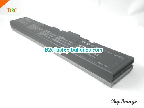  image 3 for MS 10xx Battery, $Coming soon!, MSI MS 10xx batteries Li-ion 14.4V 4400mAh 1 side Sliver and 1 side black