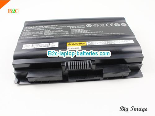  image 3 for 6-87-P180S-4271 Battery, $Coming soon!, CLEVO 6-87-P180S-4271 batteries Li-ion 15.12V 5900mAh, 89.21Wh  Black