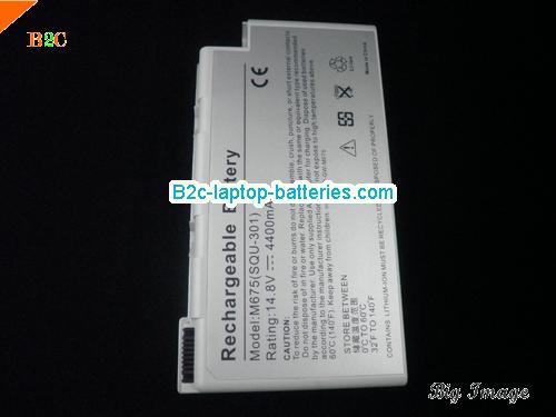  image 3 for 6500853 Battery, $Coming soon!, GATEWAY 6500853 batteries Li-ion 14.8V 4400mAh Sliver