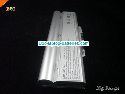  image 3 for 2300 Series Battery, $Coming soon!, AVERATEC 2300 Series batteries Li-ion 11.1V 7200mAh, 7.2Ah Silver