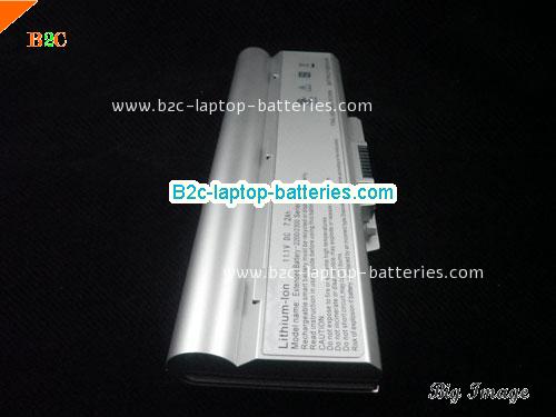  image 3 for 2300 Series Battery, $Coming soon!, AVERATEC 2300 Series batteries Li-ion 11.1V 7200mAh, 7.2Ah Silver