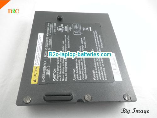  image 4 for D900T Battery, $Coming soon!, CLEVO D900T batteries Li-ion 14.8V 6600mAh Black