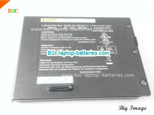  image 4 for D900CBAT-12 Battery, $119.15, CLEVO D900CBAT-12 batteries Li-ion 14.8V 6600mAh Black