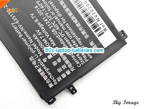  image 4 for NV-635170-2S Battery, $37.96, CHUWI NV-635170-2S batteries Li-ion 7.6V 3500mAh, 26.6Wh  Black