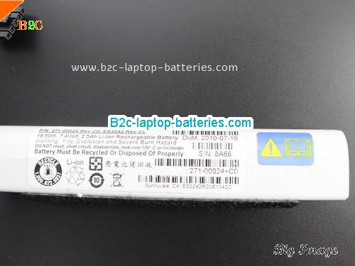  image 4 for C387 Battery, $Coming soon!, IBM C387 batteries Li-ion 7.4V 2500mAh, 18.5Wh  White