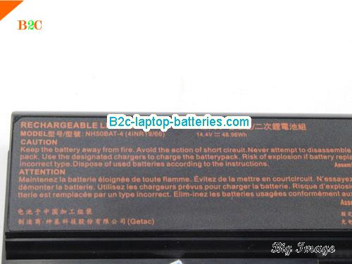  image 4 for Genuine / Original  laptop battery for GIGABYTE A5 K1  Black, 3275mAh, 48.96Wh  14.4V