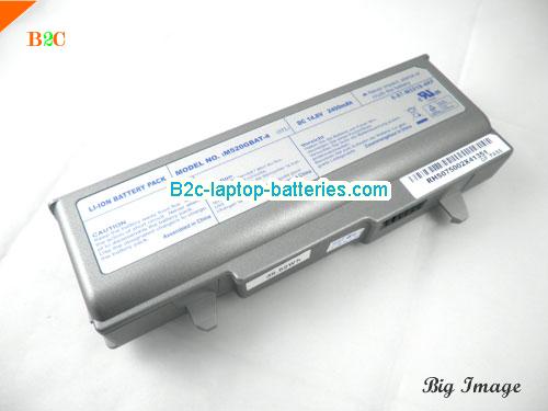  image 4 for M520-G Battery, $Coming soon!, CLEVO M520-G batteries Li-ion 14.8V 2400mAh Sliver