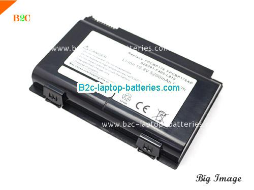  image 4 for S26391-F405-L810 Battery, $Coming soon!, FUJITSU S26391-F405-L810 batteries Li-ion 10.8V 5200mAh, 56Wh  Black