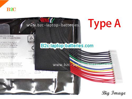  image 4 for GT75VR Battery, Laptop Batteries For MSI GT75VR Laptop