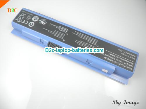  image 4 for Genuine Hasee,HAIER E11-3S4400-S1B1 laptop battery, Blue 6cells, Li-ion Rechargeable Battery Packs