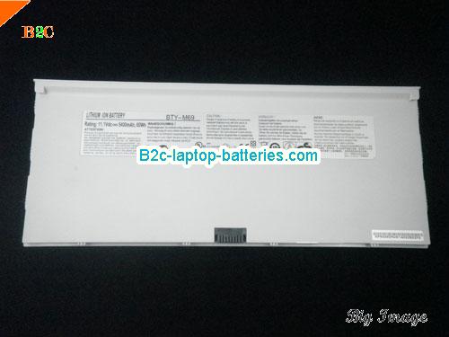  image 4 for NBPC623A Battery, $Coming soon!, MSI NBPC623A batteries Li-ion 11.1V 5400mAh Gray